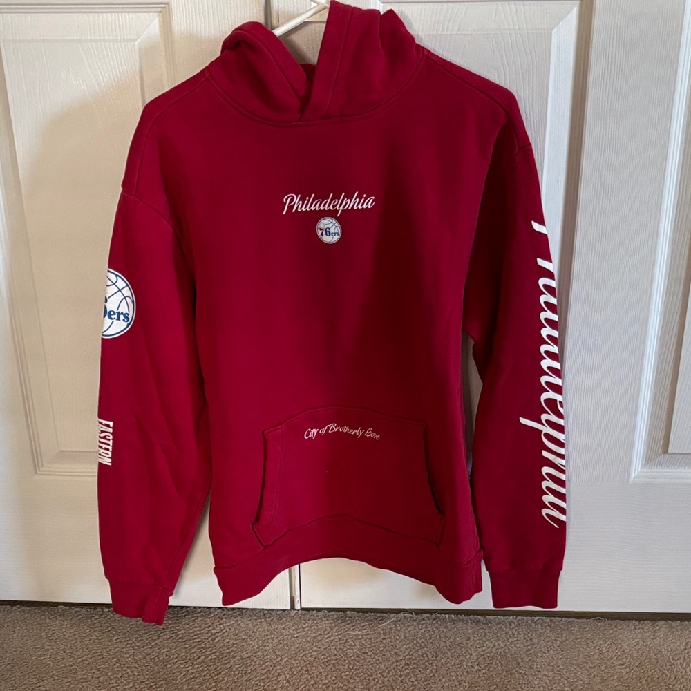 Hollister Red Philadelphia Men's Hoodie